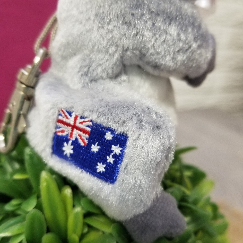 Ty Koowee The Koaka Plush Metal Keycharm Exclusive To Australia & New Zealand - Picture 2 of 9